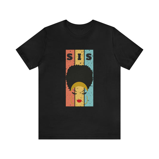 SIS - Black T-shirt