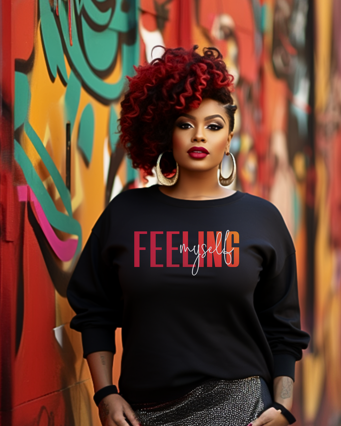 Feeling Myself Crewneck SweatShirt