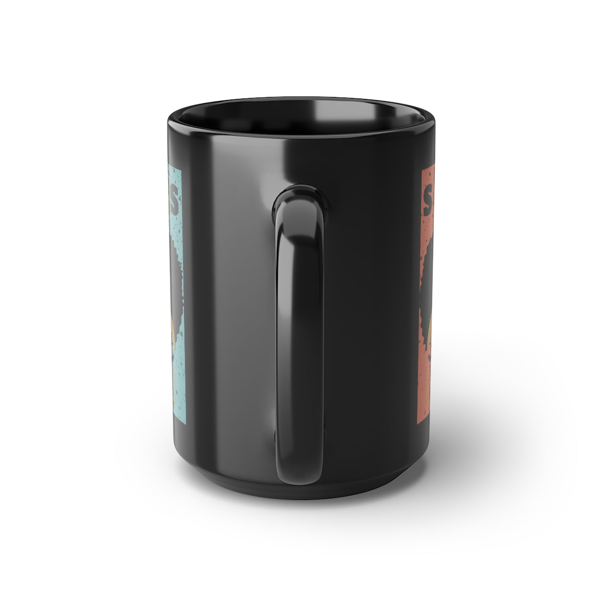 SIS Black Mug, 15oz